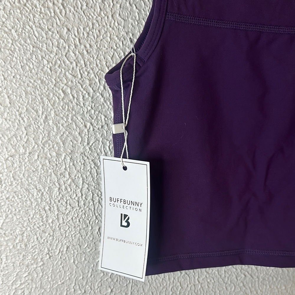 BuffBunny Purple Crop Top - Picture 4 of 8